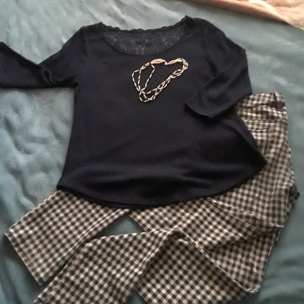 Navy blue sweatshirt